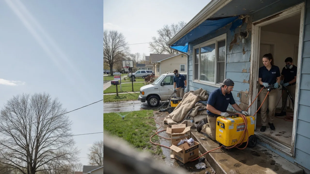 Basement Flood Cleanup in Seymour, IN near me